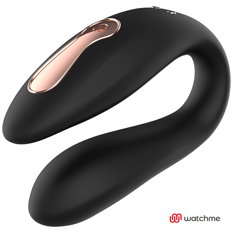 Vibratore telecomandato Anne s desire dual con orologio nero / oro