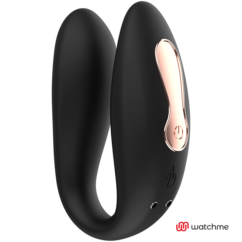 Vibratore telecomandato Anne s desire dual con orologio nero / oro