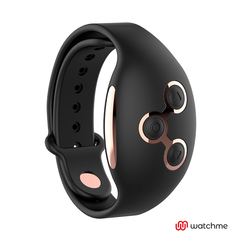 Vibratore telecomandato Anne s desire dual con orologio nero / oro