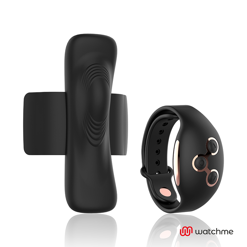 Vibratore telecomandato Anne's desire panty pleasure nero/ oro con orologio