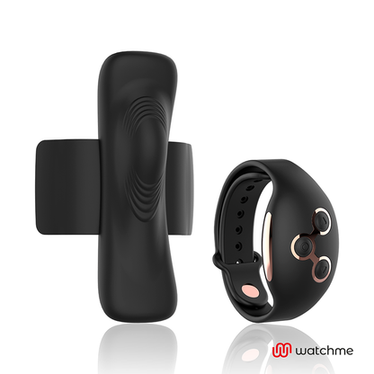 Vibratore telecomandato Anne's desire panty pleasure nero/ oro con orologio