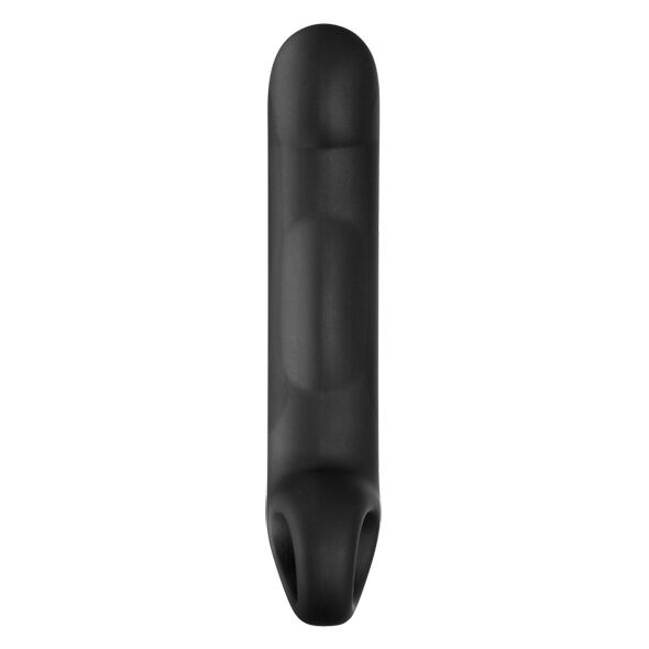 Electrastim ovid silicone noir dildo