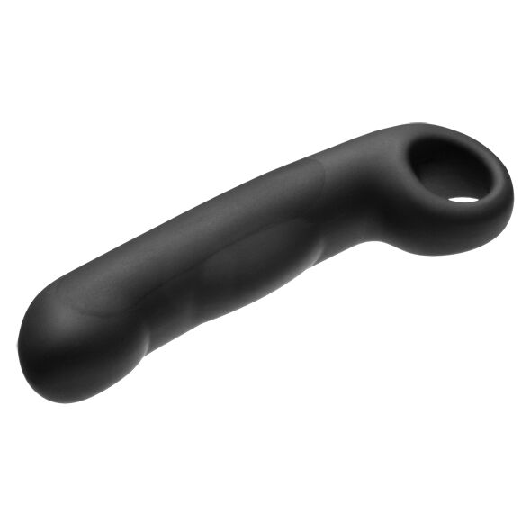 Electrastim ovid silicone noir dildo