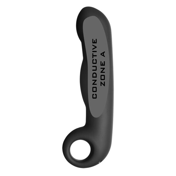Electrastim ovid silicone noir dildo