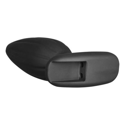 Electrastim plug anal en silicone rocker moyen