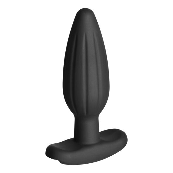 Electrastim plug anal en silicone rocker moyen