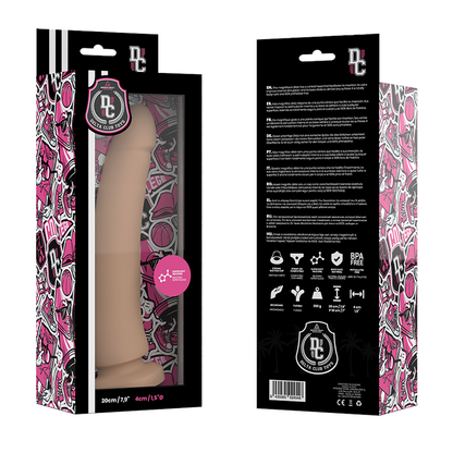 Delta club toys gode en silicone médical naturel 20 x 4cm