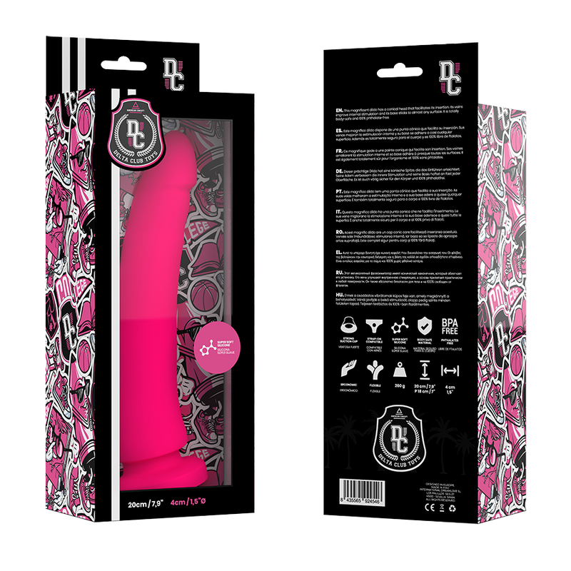 Dildo Delta Club Toys Fucsia