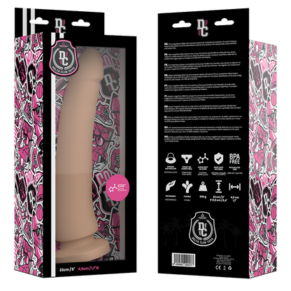 Delta club toys gode en silicone médical naturel 23 x 4,5 cm
