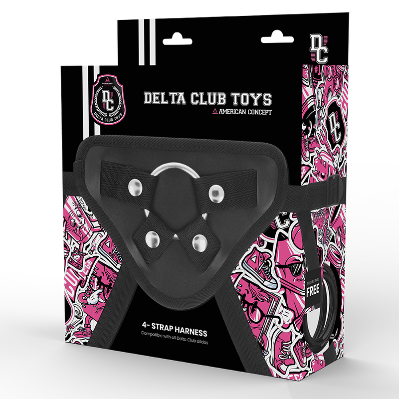 Strap-on dildo Imbracatura Delta club taglia unica