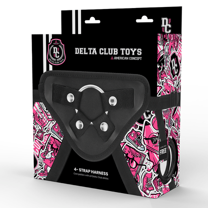 Strap-on dildo Imbracatura Delta club taglia unica