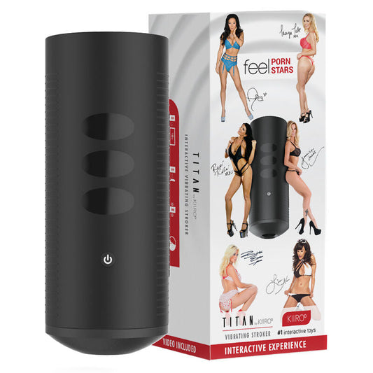 Masturbatore da uomo - Kiiroo titan interattivo feel porn stars experience