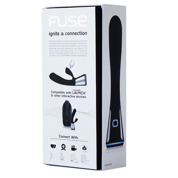 Vibratore Rabbit Kiiroo Ohmibod Fuse Nero
