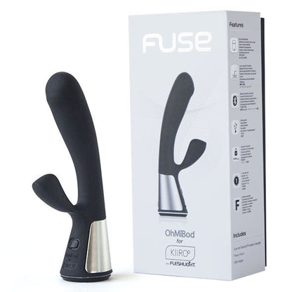 Vibratore Rabbit Kiiroo Ohmibod Fuse Nero