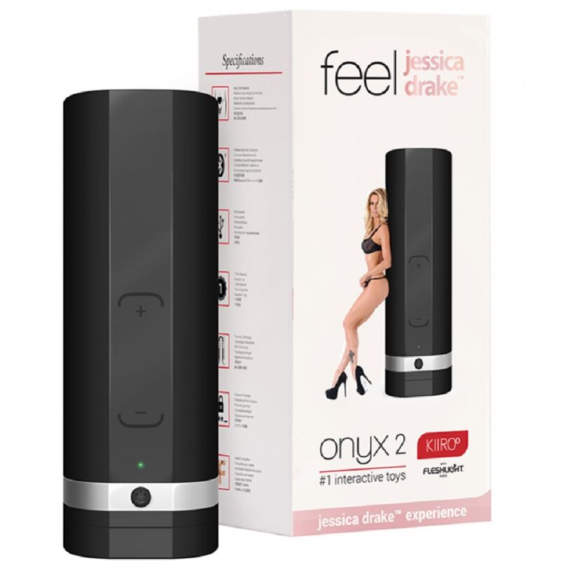 Masturbatore da uomo - Kiiroo Onyx+ jessica drake nero