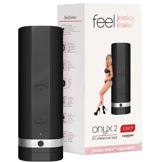 Masturbatore da uomo - Kiiroo Onyx+ jessica drake nero