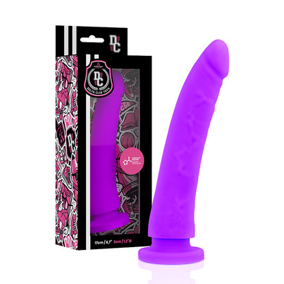 Gode-ceinture Delta Club violet 17 cm