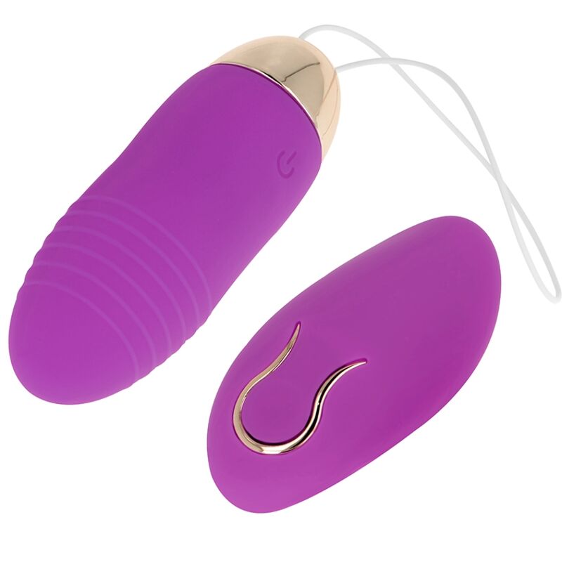 Œuf vibrant télécommandé - Ohmama lilas et doré