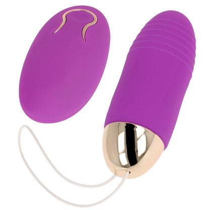 Œuf vibrant télécommandé - Ohmama lilas et doré