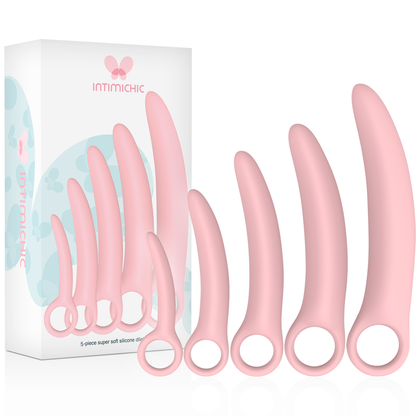 Dilatatori vaginali Intimichic 5 pezzi rosa