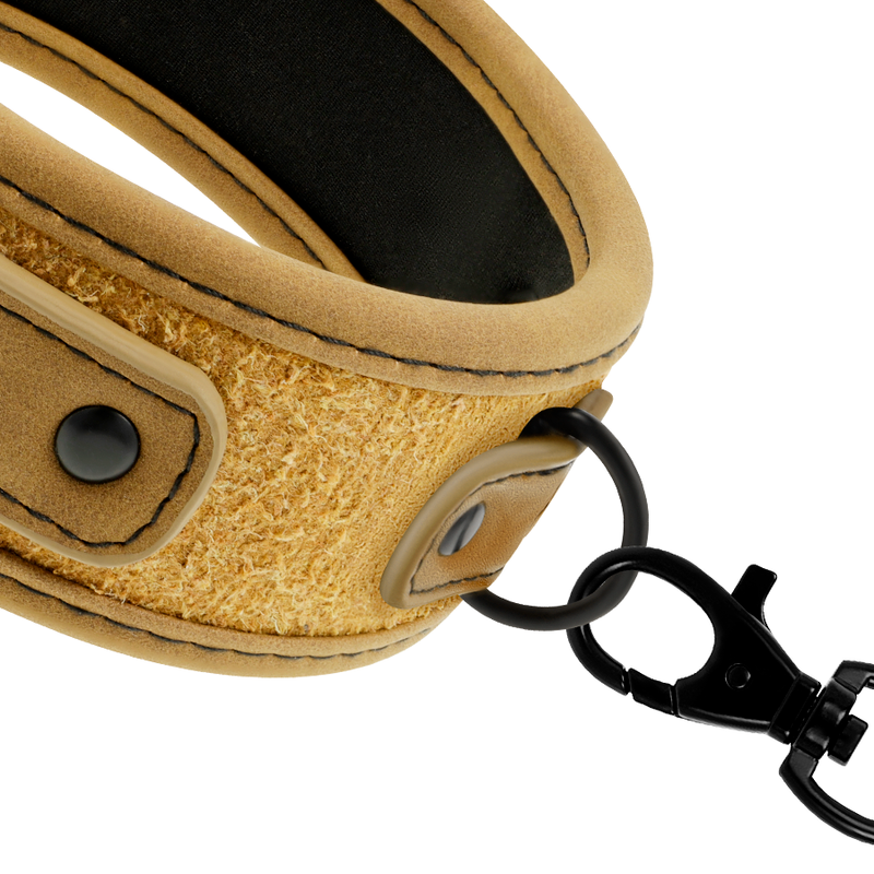 Fetish submissive origen collar con cadena