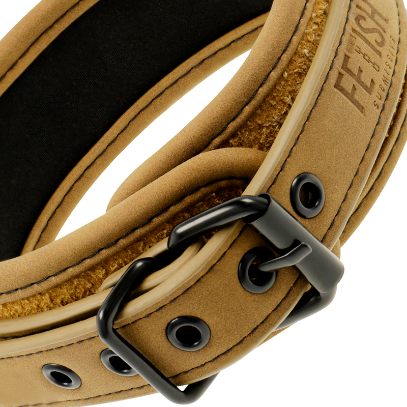 Fetish submissive origen collar con cadena