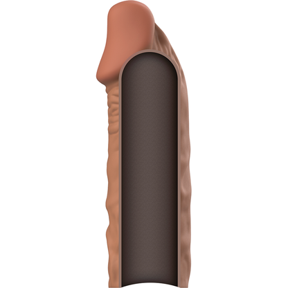 Virilxl extension de pene liquid silicone v5 marron