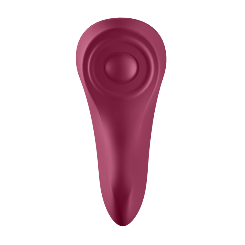 Vibratore clitoride - Satisfyer Secret Sexy panty con app bordeaux