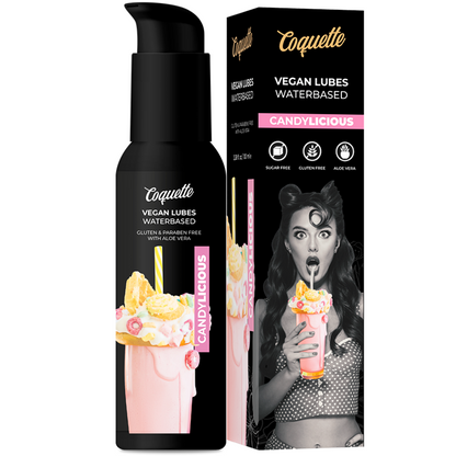 Coquette premium experience lubricante vegano candylicious 100ml