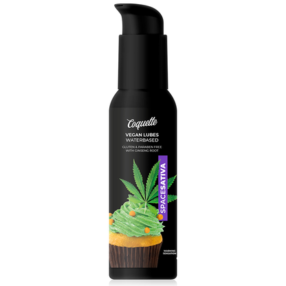 Coquette premium experience lubricante calor space sativa 100ml