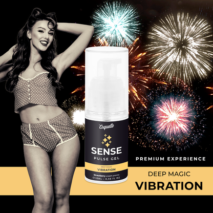 Coquette pulse gel fragola magic vibration premium 15ml
