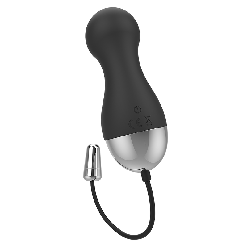 Ovetto vibrante Brilly glam ian con telecomando nero