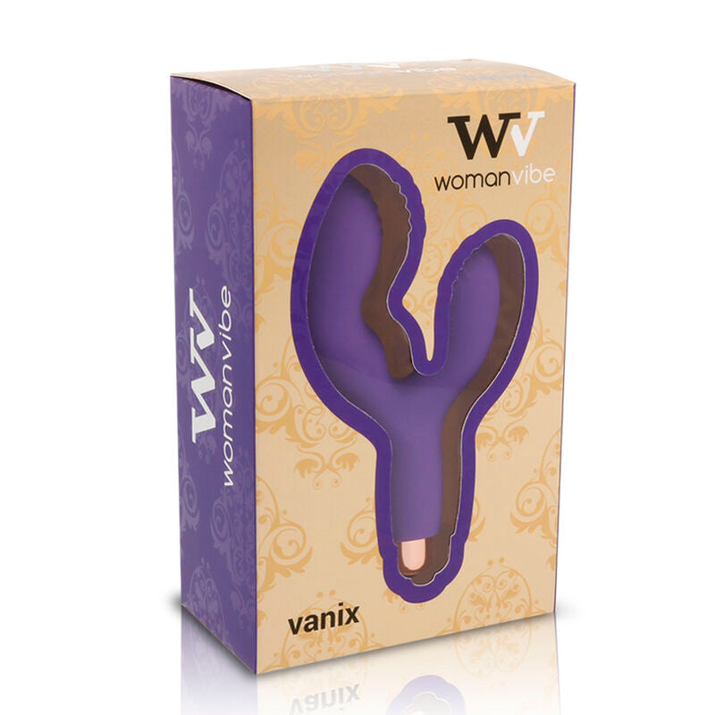 Womanvibe vanix stimolatore vibratore silicone