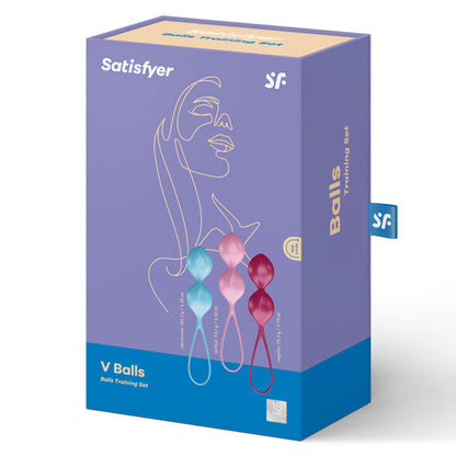Pallina vaginali Satisfyer Set 3 di allenamento loveballs