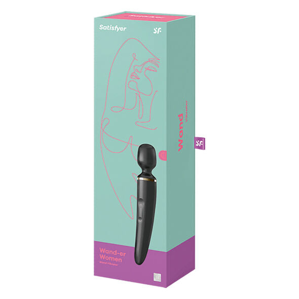 Wand massager - Satisfyer wand-er woman nero