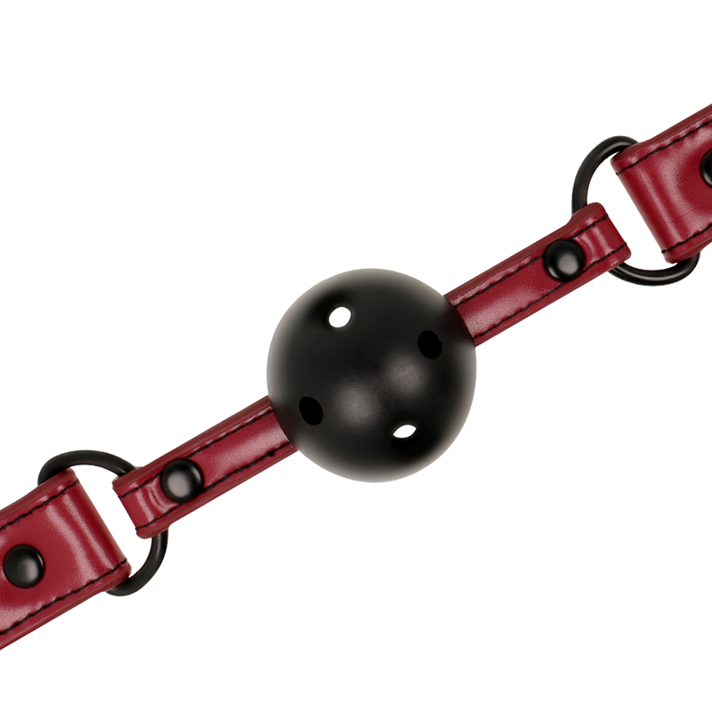 Gagging Fetish Submissive Dark Room Rosso e Nero