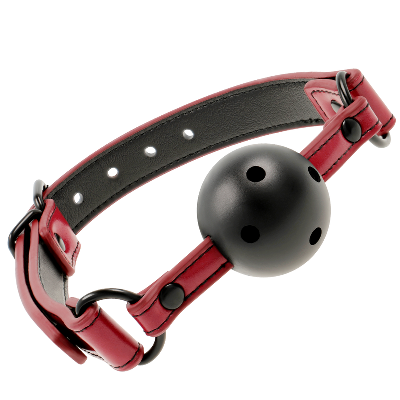 Gagging Fetish Submissive Dark Room Rosso e Nero