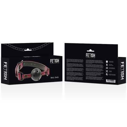 Gagging Fetish Submissive Dark Room Rosso e Nero