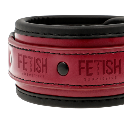 Fetish submissive dark room esposas tobillos cuero vegano