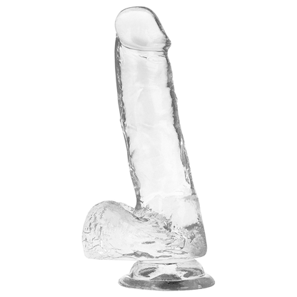 Xray arnÉs + dildo realista transparente 18.5cm x 3.8cm