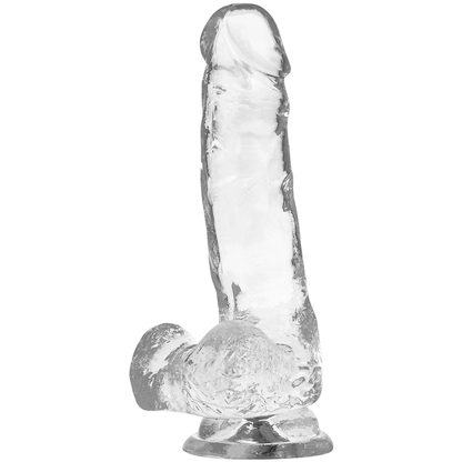Xray arnÉs + dildo realista transparente 18.5cm x 3.8cm