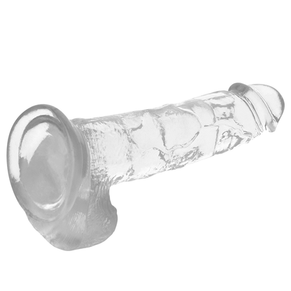 Xray arnÉs + dildo realista transparente 22cm x 4.6cm
