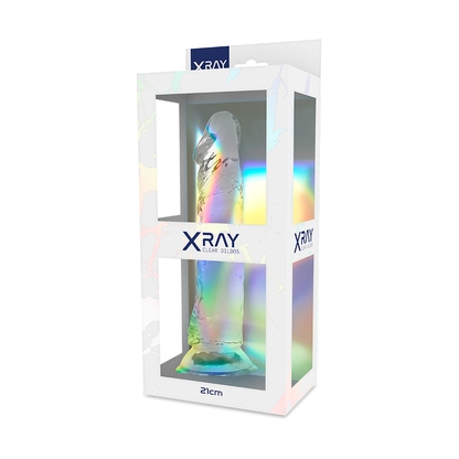 Strap-on Dildo X Ray 4 - Strap Harness Trasparente / Nero