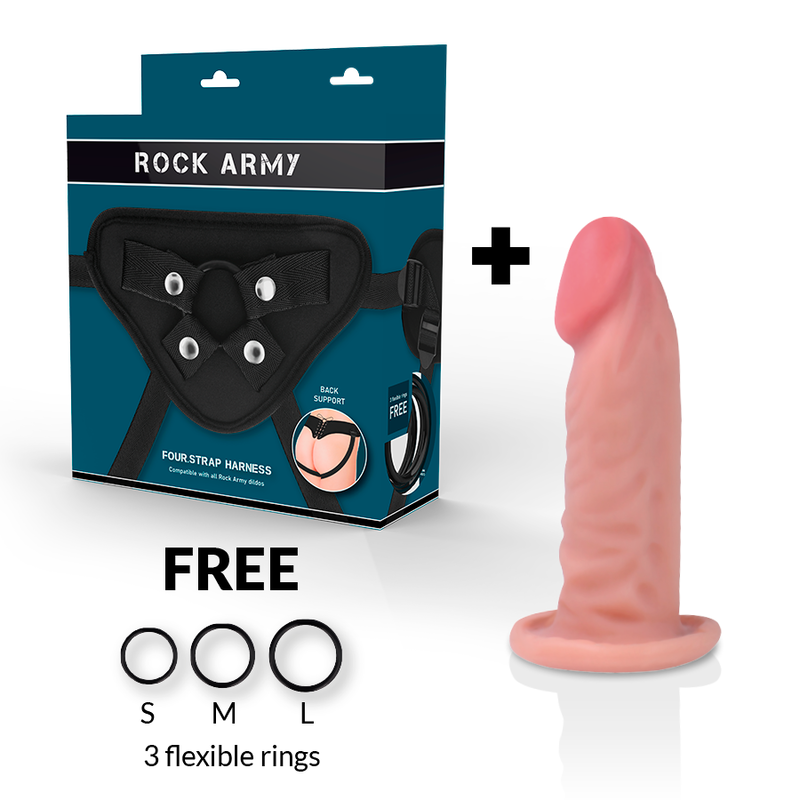 Strap-on dildo Rockarmy 14 cm
