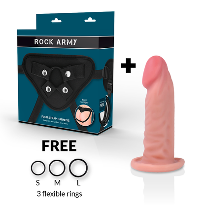 Strap-on dildo Rockarmy 14 cm