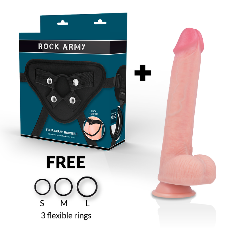 Strap-on dildo Rockarmy 24 cm