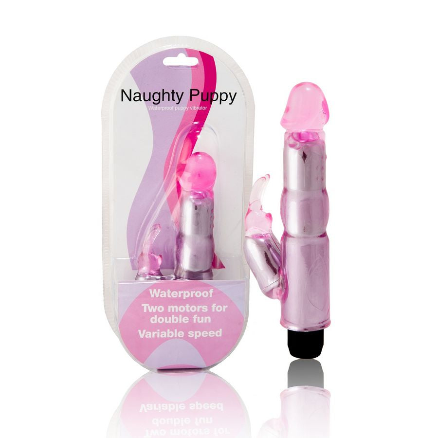 Vibratore Rabbit Baile Vibrators Naughty Puppy Rosa