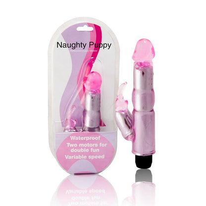 Vibratore Rabbit Baile Vibrators Naughty Puppy Rosa