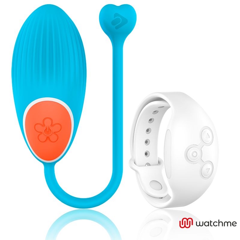 Ovetto vibrante Wearwatch egg wireless technology watchme blu e bianco