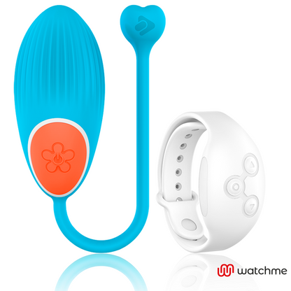 Ovetto vibrante Wearwatch egg wireless technology watchme blu e bianco